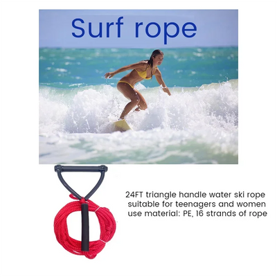 Emption!Water Ski Rope Wake Surf Rope Wakeboard Tow Rope Heavy Duty Multipurpose For Kneeboard