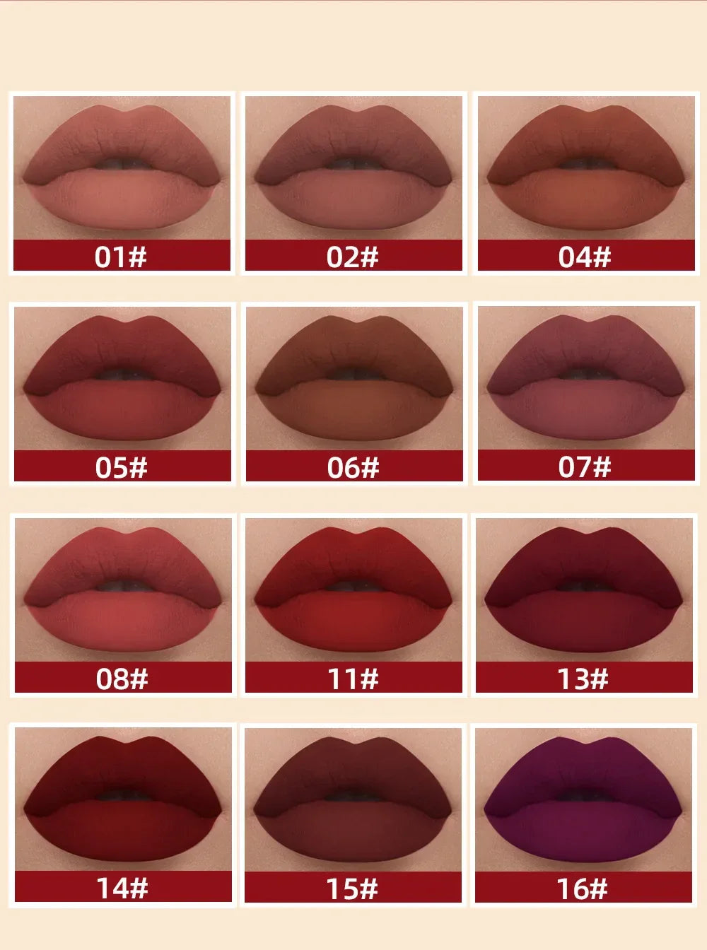 Luxury Matte Lip Gloss Set 12 Waterproof Shades Non Sticky Long Lasting Lipstick Kit For Daily Party Makeup