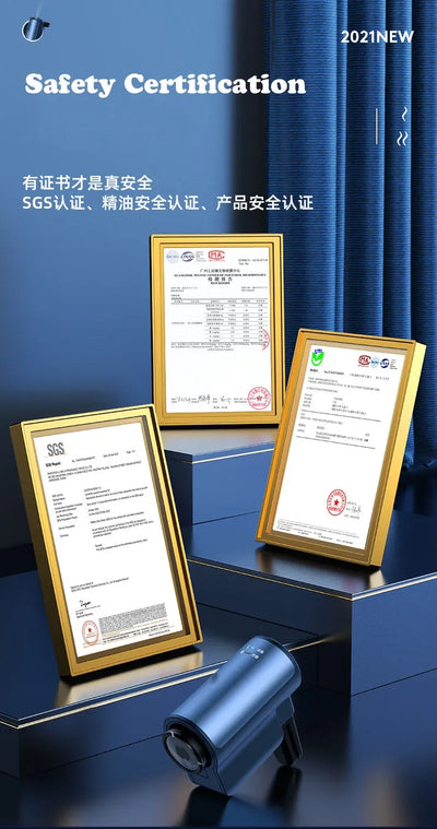 Electric Car Air Diffuser Essential Oil Aroma Car Air Vent Humidifier Aromatherapy Auto Air Freshener Perfume Fragrance