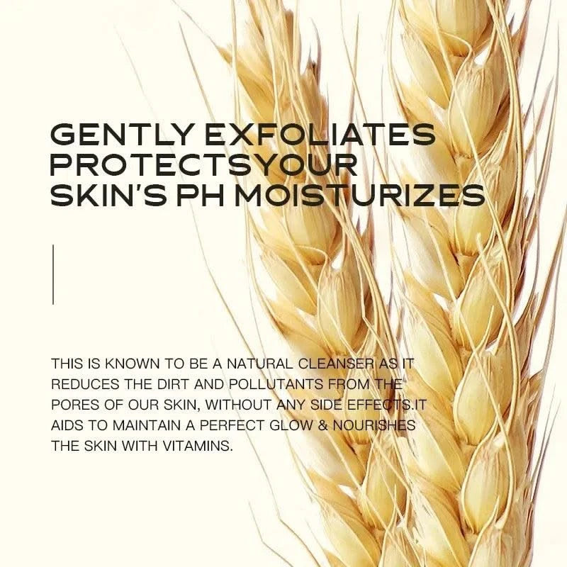 1/2/4/6Pcs Handmade Oat Soap,Natural,Gentle,Non Irritating, Brightening, Exfoliating, Body And Facial Cleansing, Whitening Soap