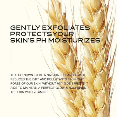 1/2/4/6Pcs Handmade Oat Soap,Natural,Gentle,Non Irritating, Brightening, Exfoliating, Body And Facial Cleansing, Whitening Soap