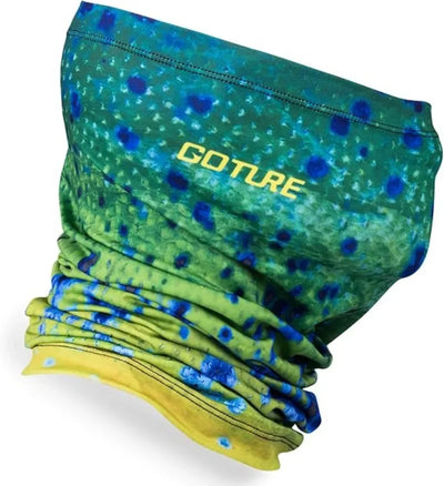 Goture UPF50+ Neck Gaiter Face Mask Cold Feeling Summer Elastic Multi Scarf UV Protection for Men Women Fishing Cycling Climbing