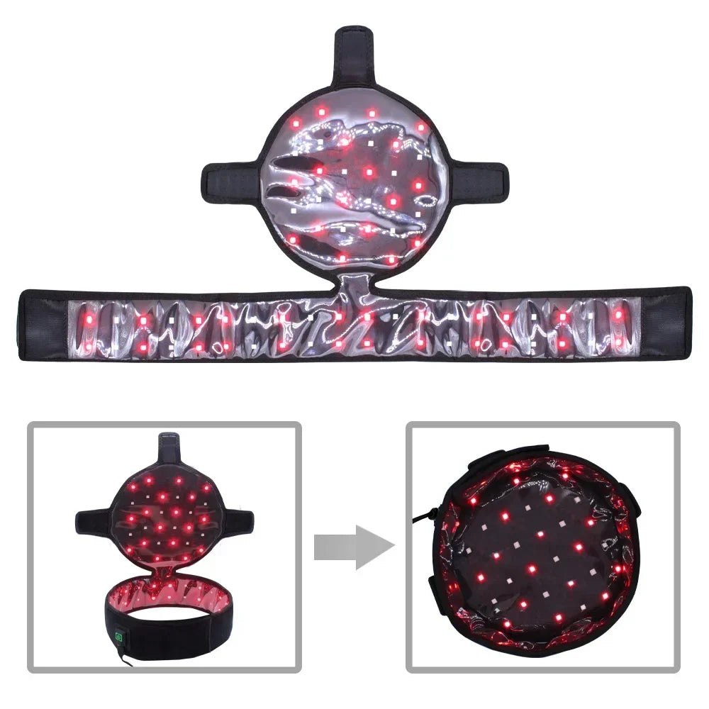 LED Red Light Therapy Massage Cap For Preventing Hair Loss Used For Professional Treatment Of Hair Loss Growth  Repair Of Dry