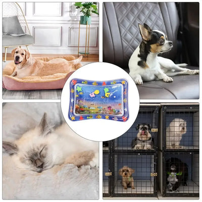 Creative Baby Water Mat For Pets Cat Dog Water Play Mat Infant Toddler Inflatable Patted Pad Baby Children Preschool Toys