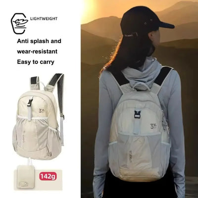 Adjustable Straps Foldable Backpack Mountaineering Bag Waterproof Hiking Daypack Small Bag Compact Ultralight Backpack Men Women
