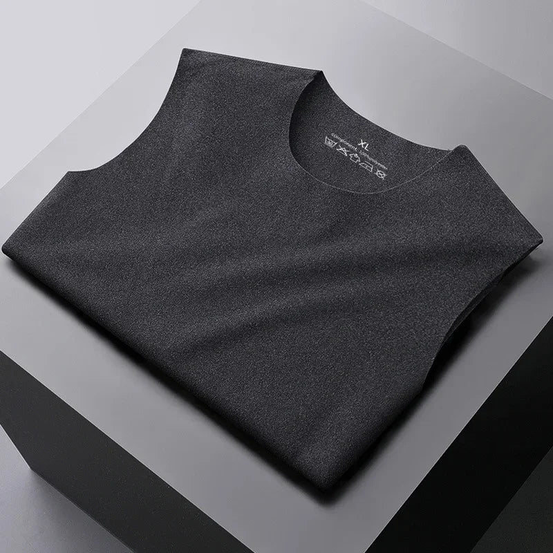 Men's shapewear tight fitting vest underwear seamless waist training vest abdominal control weight loss shapewear