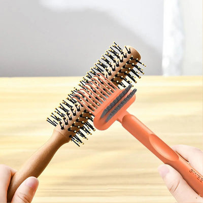 Hair Brush Cleaner Tool Hairbrush Cleaning Tools Comb Cleaner Rake 2-in-1 Dirt Remover Cleaning Supplies Rake For Keyboard Shop