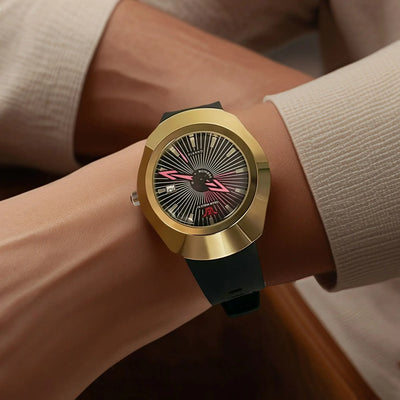 Premium High-End Fashion Quartz Men's Watch – Waterproof, Date Display, Comfortable Imported Rubber Strap