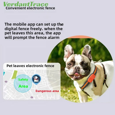 4G GPS Pet Tracker Waterproof Anti-Loss Collar Device for Dogs Cats Sheep Real-Time Location & Activity Monitor Farm Home Use