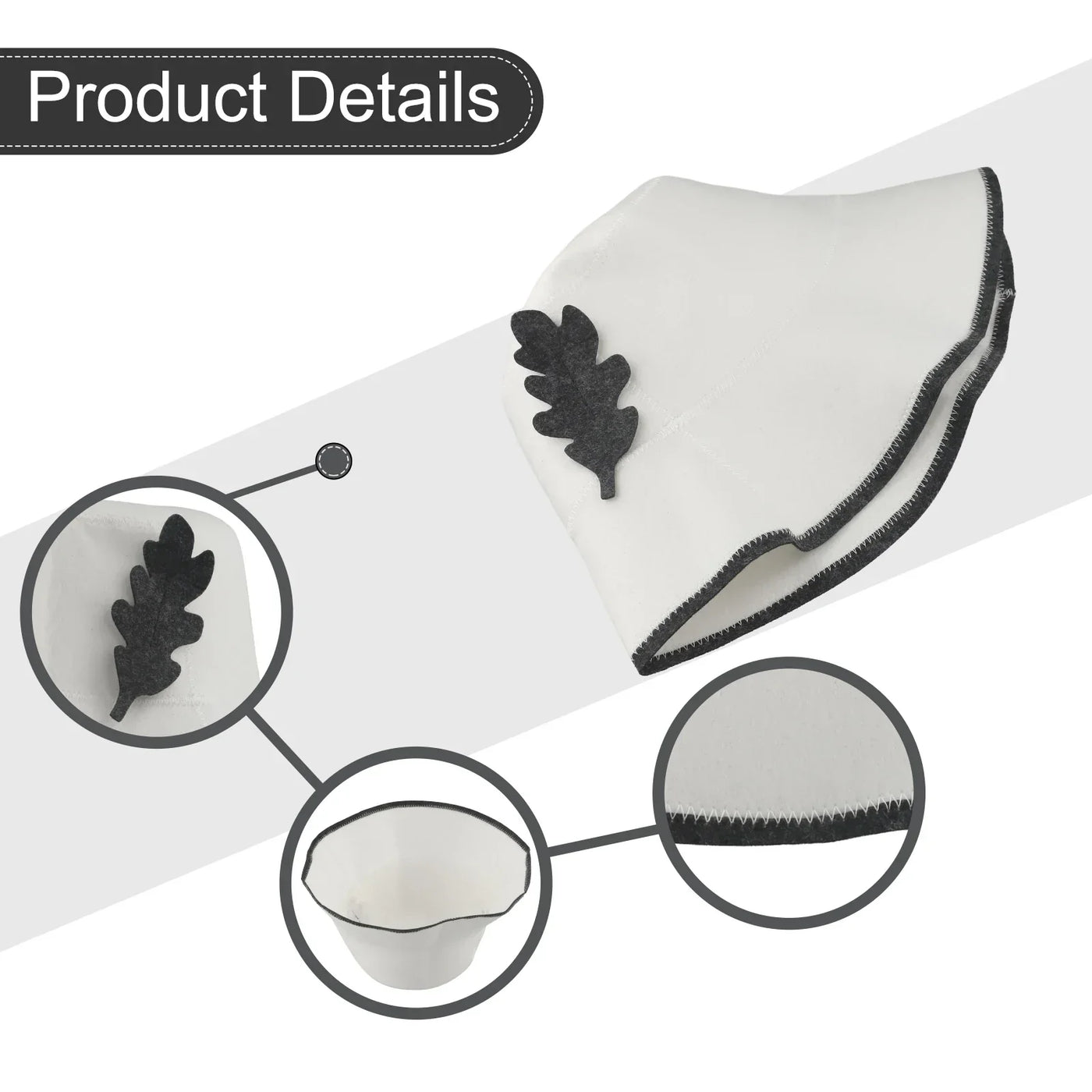 Bath House Kit Fisherman Felt Sauna Hat Fisherman Felt Sauna Hat Free Water Absorption Long Lasting Performance