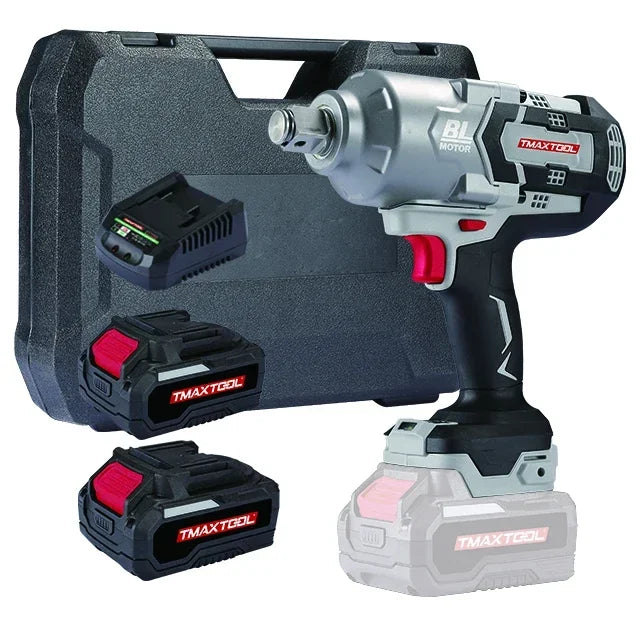 Power Tools 3 Speed Adjustable 21V 3/4 Inch 1200N.m Brushless Cordless Electric Torque Heavy du Impact Wrench