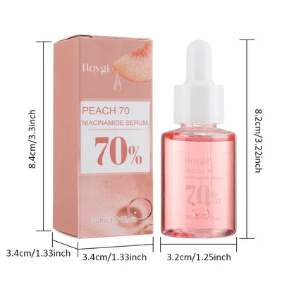 30ml Niacinamide Serum Melanin Removal Fade Melasma Dark Spots Corrector Shrink Pores Hyaluronic Acid Moisturizing Skin Care