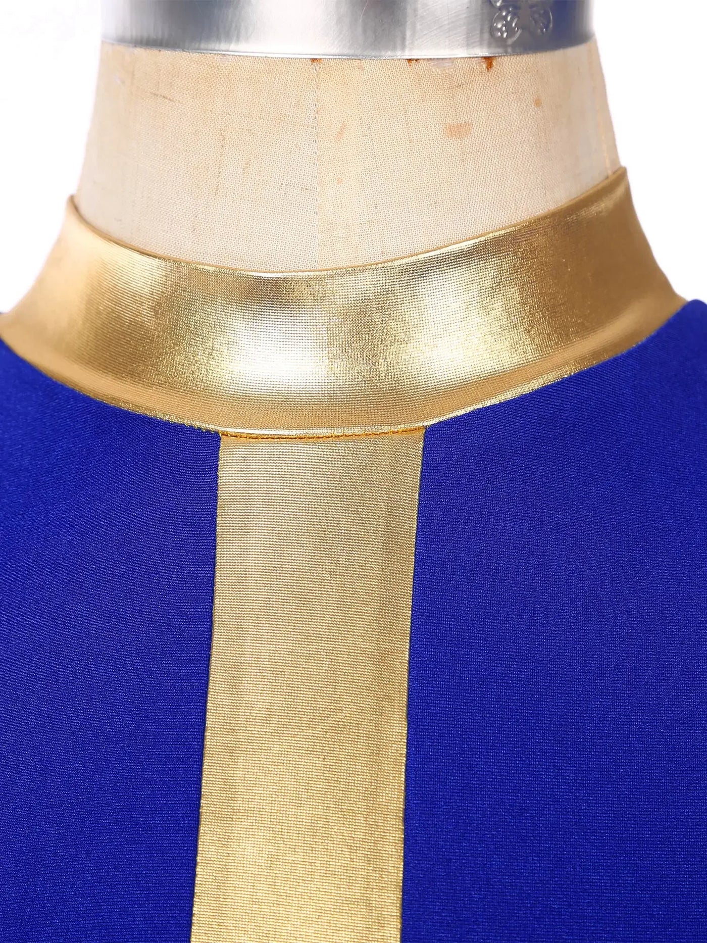 Women Lyrical Dance Dress Color Block Patchwork Invisible Zipper Back Flowy Asymmetrical Hem Sleeveless Dresses Dancewear