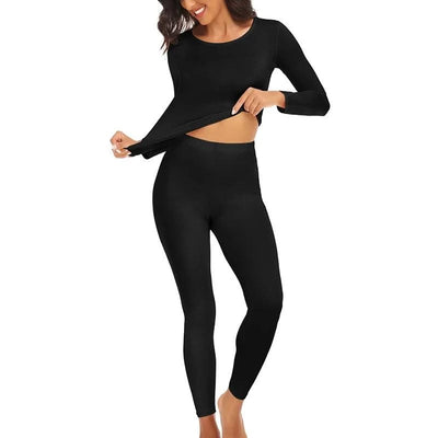Thermal Underwear for Women Long Johns Base Layer Cold Weather Top Bottom Women's Underwear Set
