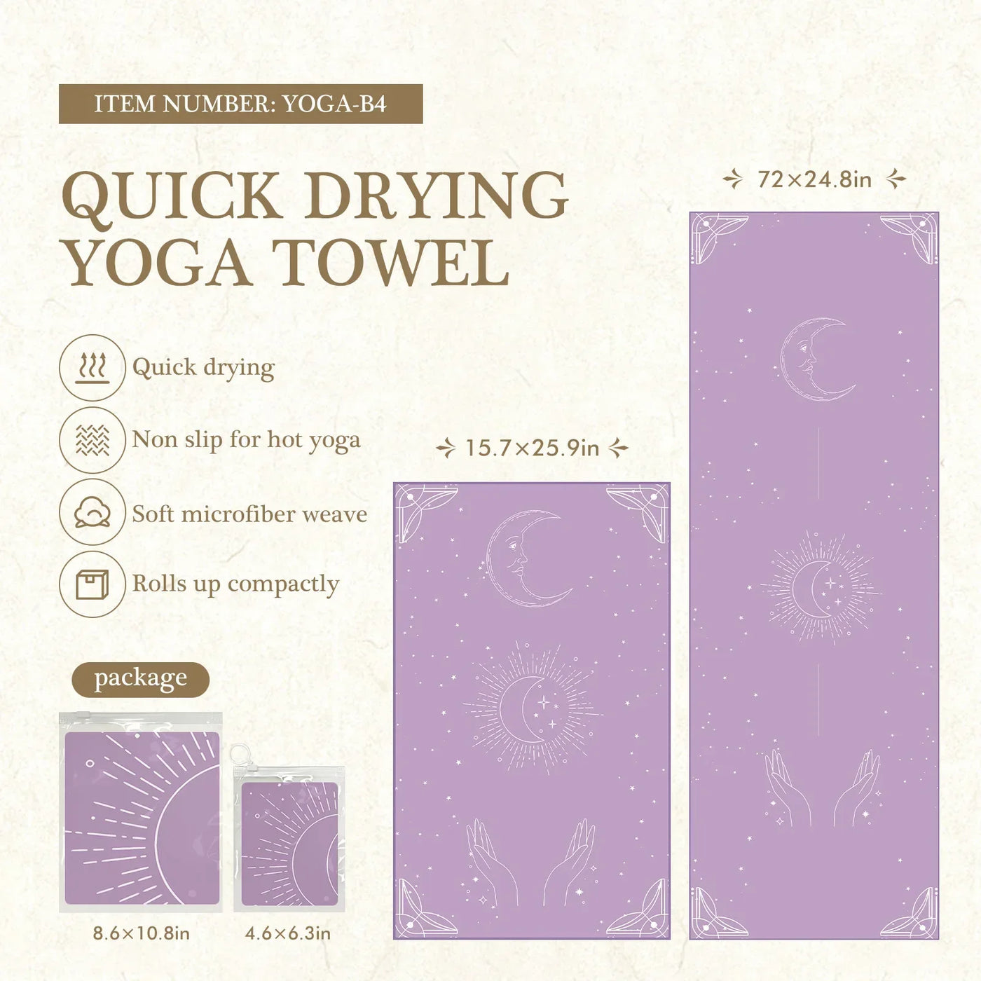 Eco-Friendly Yoga Mat Cover - Anti-Slip, Odor-Resistant, Lightweight, for Travel & Home Workouts - 필라테스 (Pilates)