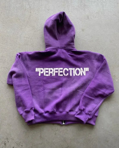 Streetwear Y2K Casual Baggy Sweatpants Drawstring Sports Pants Zipper Cardigan Fashion Digital Print Hooded Men Women Street Set