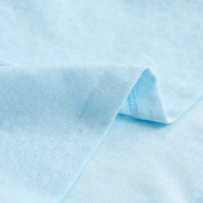 Women's Linen Round Neck Transparent Tops