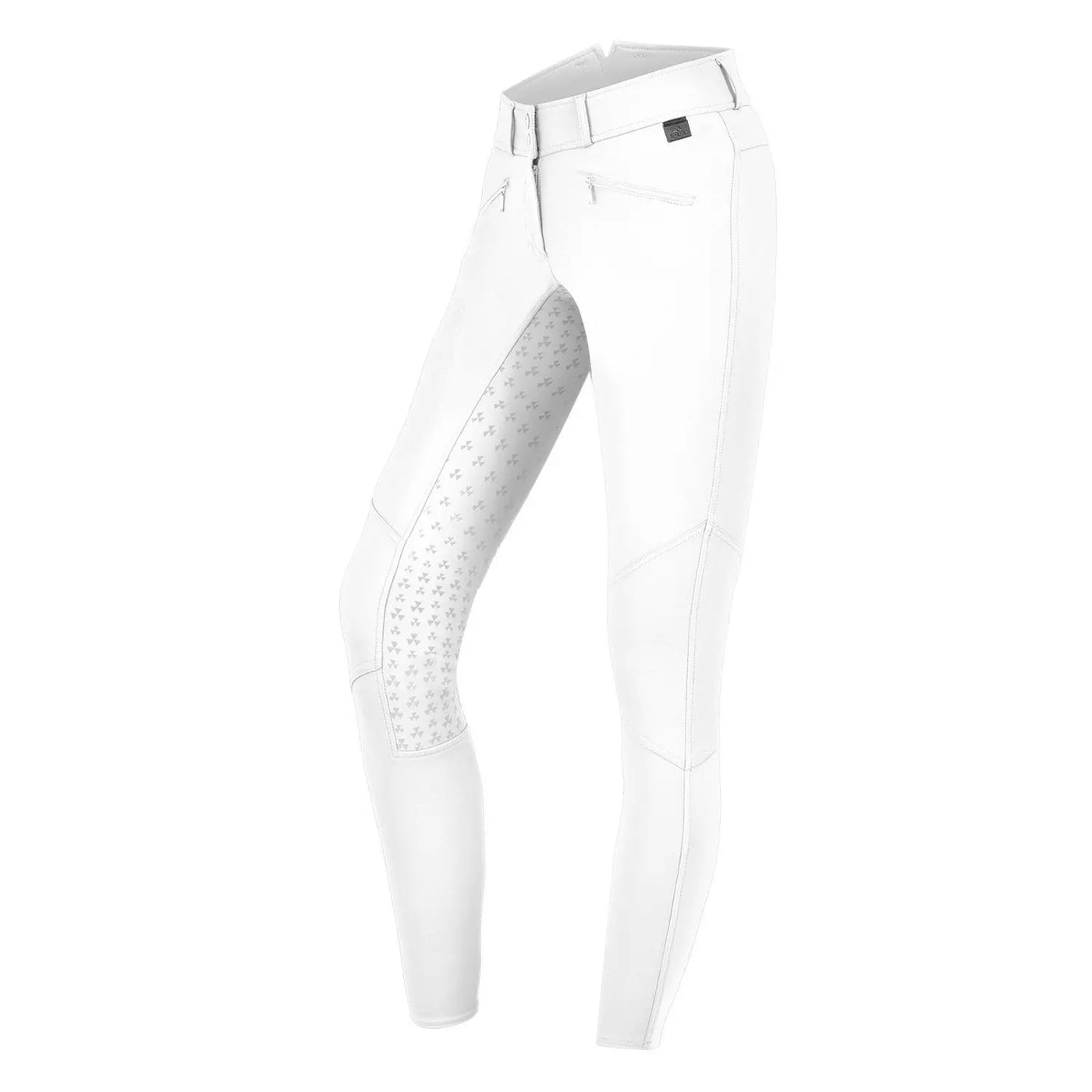 2025 Women's Horse Riding Pants Full Seat Silicone Fashion Equestrian Breeches Horseback Schooling Tights Zipper Pockets