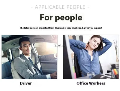 Latex Hemorrhoid Seat Cushion Thickened Office Beautiful Buttocks Pregnant Women Buttocks Pad Hollow Tailbone Protect Cushions