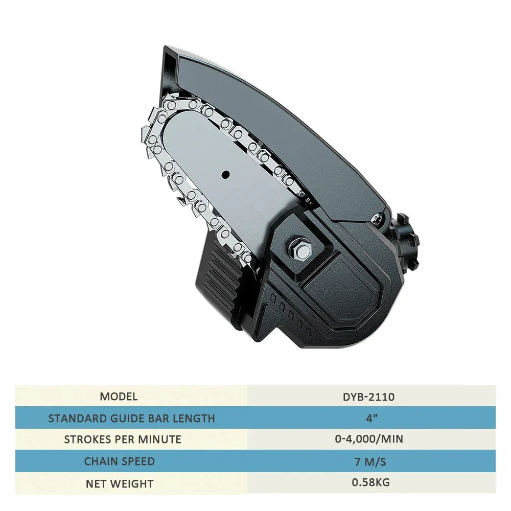 Brushless Electric Treasure Multitool Tools Screwdriver Wrench Impact Drill Polisher Reciprocating Saw Polisher Power Accessory