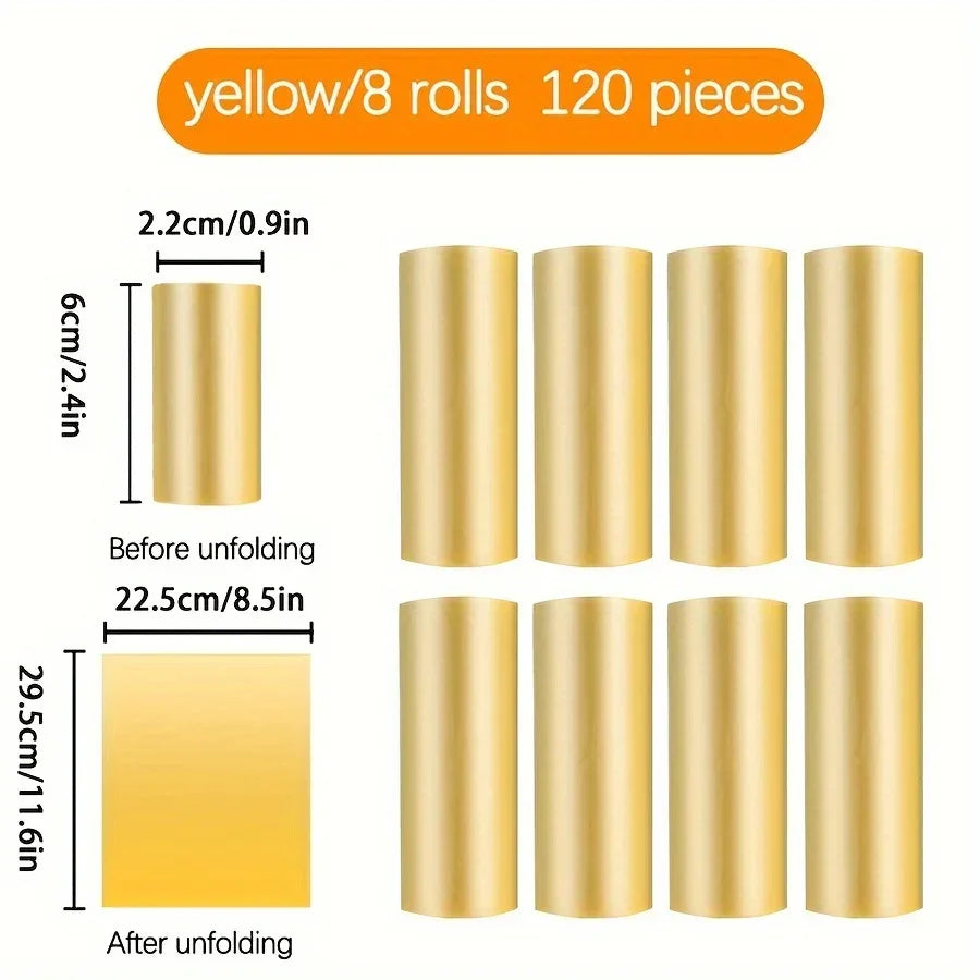 1200pcs Random Color Cartoon Paw Graphic Dog Poop Bags Pet Poop Bags Leak-Proof Dog Waste Bags For Pet Supplies