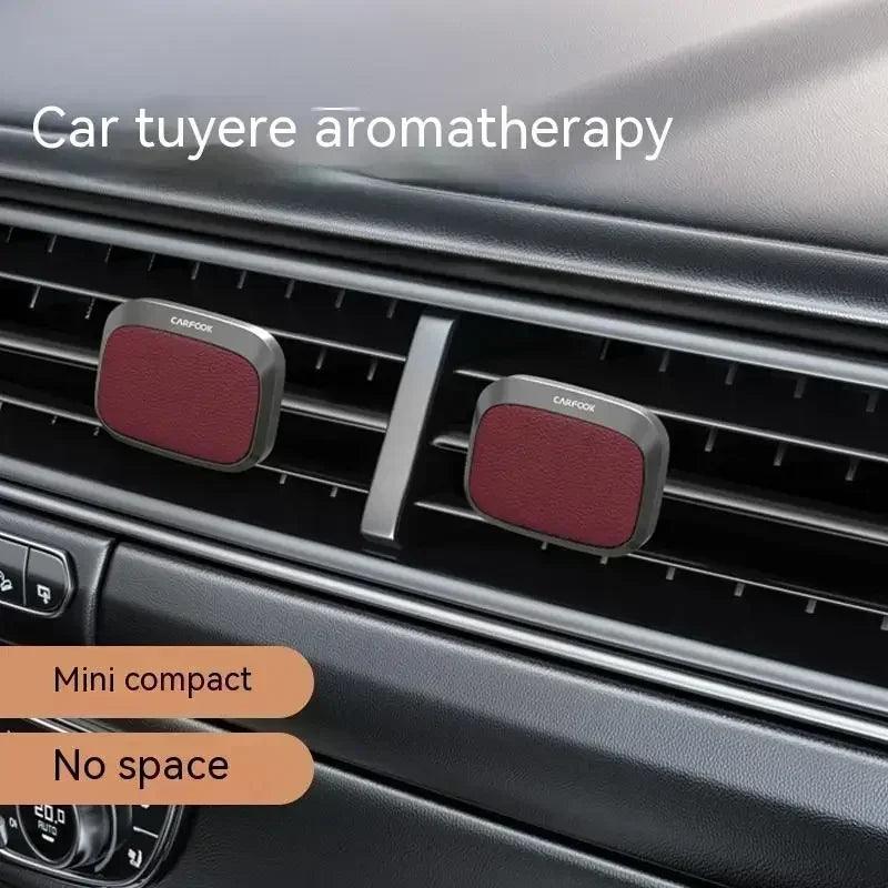 Luxury lambskin style car air freshener with aroma diffuser gel type perfume for aromatherapy conditioner