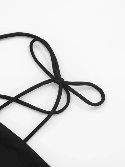 Lace-up Long Dresses For Women Evening Party Clothing Asymmetrical Lace Bodycon Vestidos De Mujer Sleeveless Robe Femme Été