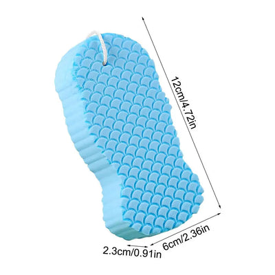 Bath Sponge Exfoliating Bath Scrubbing Sponges  Body Washcloth Skin Scrubber Relax Exfoliating Skincare Shower Scrubbing Tool