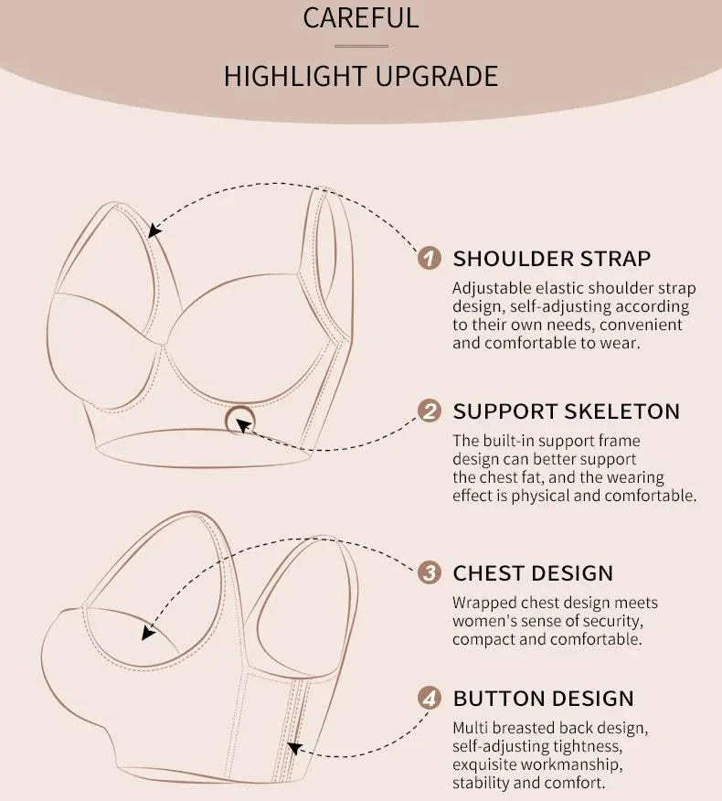Women Full Coverage Push Up Bra Underwire Sculpting
