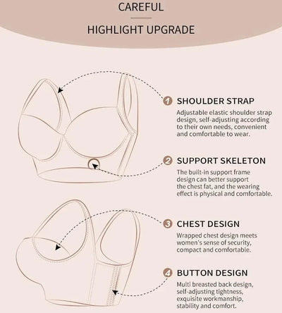 Women Full Coverage Push Up Bra Underwire Sculpting