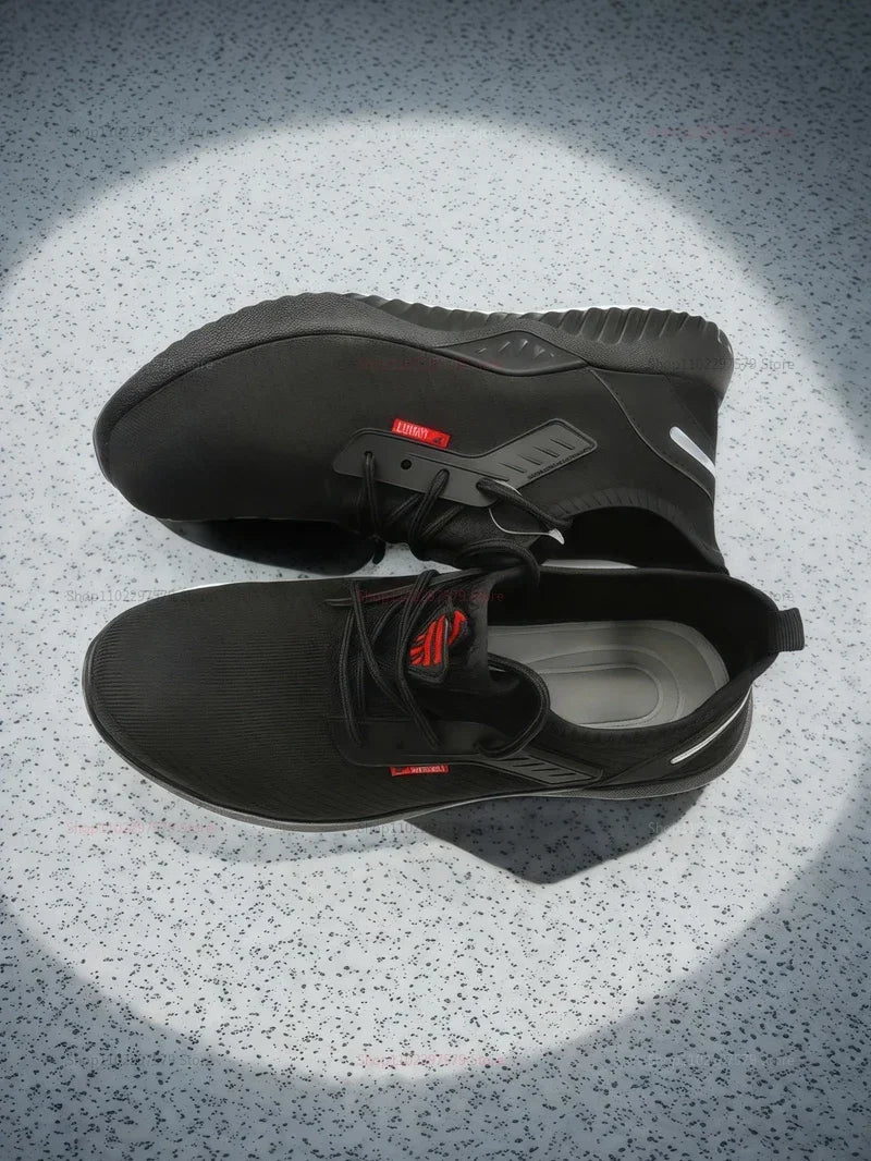 Men's work safety shoes Sports shoes Anti-puncture and anti-smash protection shoes Lightweight men's casual shoes Safety boots