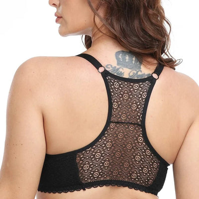 Front Closure Womens Lace Bra Brassiere