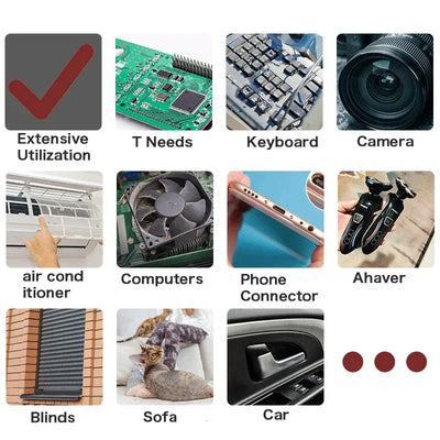 Compressed Air Duster for Keyboard Electric Air Blower Computer Cleaning Cordless Air Dust Cleaner for PC Crumbs Car