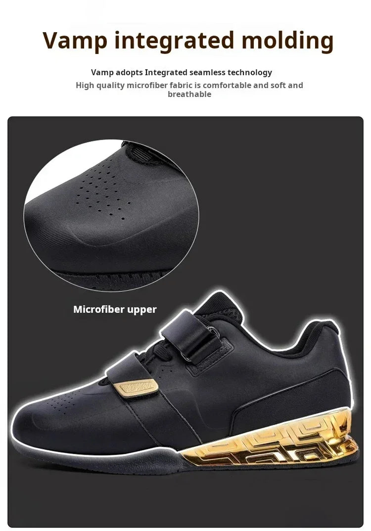 Athlete Athletic Shoes Indoor Comprehensive Training Shoes Weightlifting Shoes Stretch Hard Pull Deep Squat Shoes Breathable Men