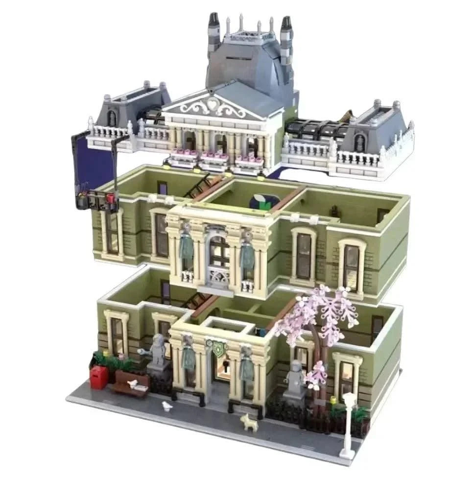 2025 Explosive NEWTudor Corner Modular Building Blocks Creative Expert Street View Building Blocks Toys Christmas Gifts for Chil - Elanique