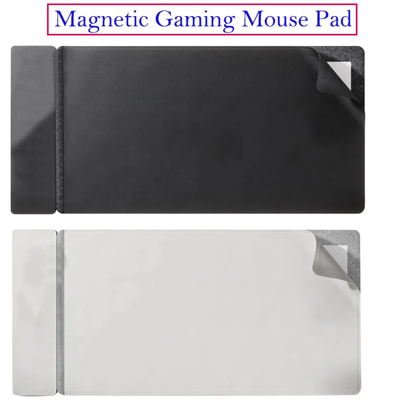 Multi-function Magnetic Gaming Mouse Pad with 15W Wireless Charging Mousepad Nonslip Mouse Mat Replace for Gaming Desk PC Office