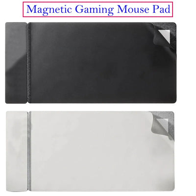 Multi-function Magnetic Gaming Mouse Pad with 15W Wireless Charging Mousepad Nonslip Mouse Mat Replace for Gaming Desk PC Office