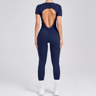 Seamless Yoga Jumpsuits Sports Fitness Hip-lifting