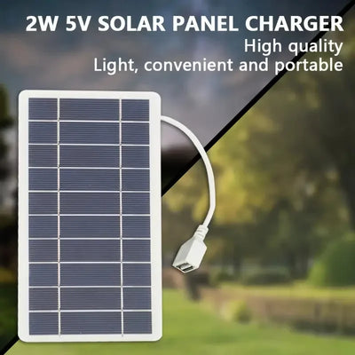 Portable Solar Panel Compact, Lightweight & Waterproof for Outdoor, Camping, Hiking, RV, Backpack & Emergency Charging
