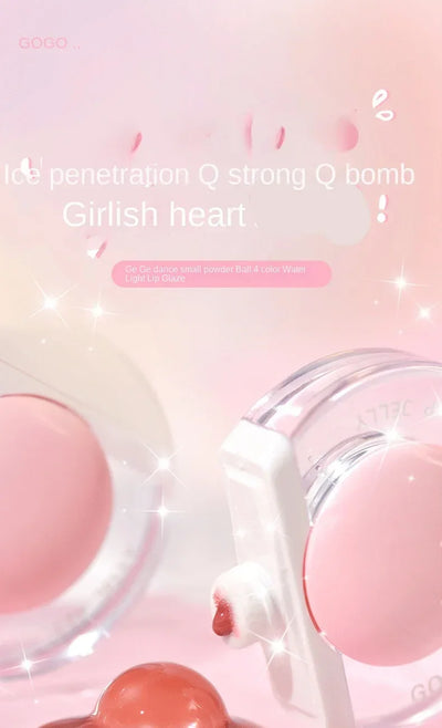 Gogotales Mirror Lip Gloss Moisturizer Shiny and Vegan Korean Vegan Liquid Lipstick Lip Jelly Plumper Gloss PROFESSIONAL MAKEUP