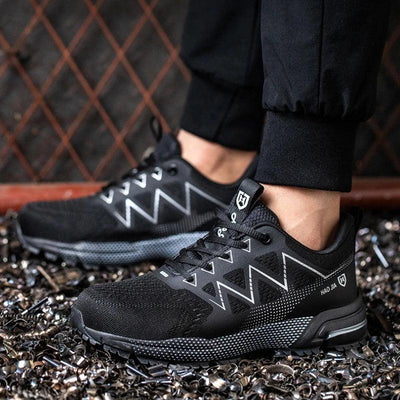 Men's Safety Shoes Anti-Smashing Steel Toe Shoes Indestructible Wear-resistant Men Boots Puncture Proof Work Safety Boots 안전화