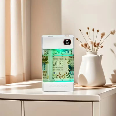 Charging Home Aromatherapy Diffuser with LEDAmbientLight And6Adjustable MistModesTimer Function for Living Room Bedroom Office