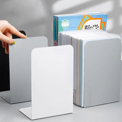 Book Holder L-shaped Desk Bookends Durable Display Book Stand Simple INS Book Support Rack Student