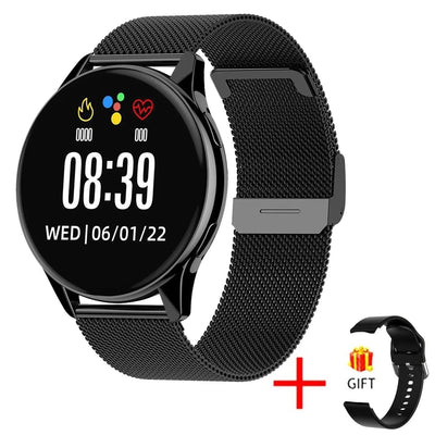 LIGE Women Bluetooth Call Smart Watch HeartRate Blood Pressure Monitoring Smartwatches Waterproof Men Smartwatch For Samsung IOS