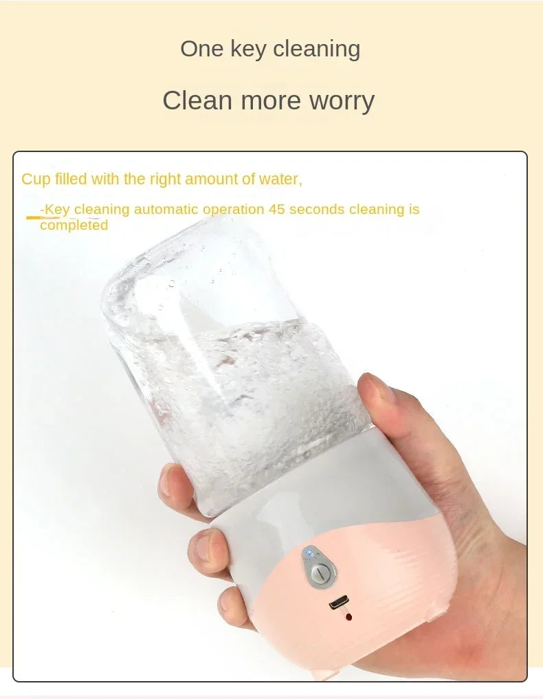 Portable Blender USB Rechargeable Mini Juicer Blender Household  Mixer Machine For Juices Shakes And Smoothies Juice Extractor