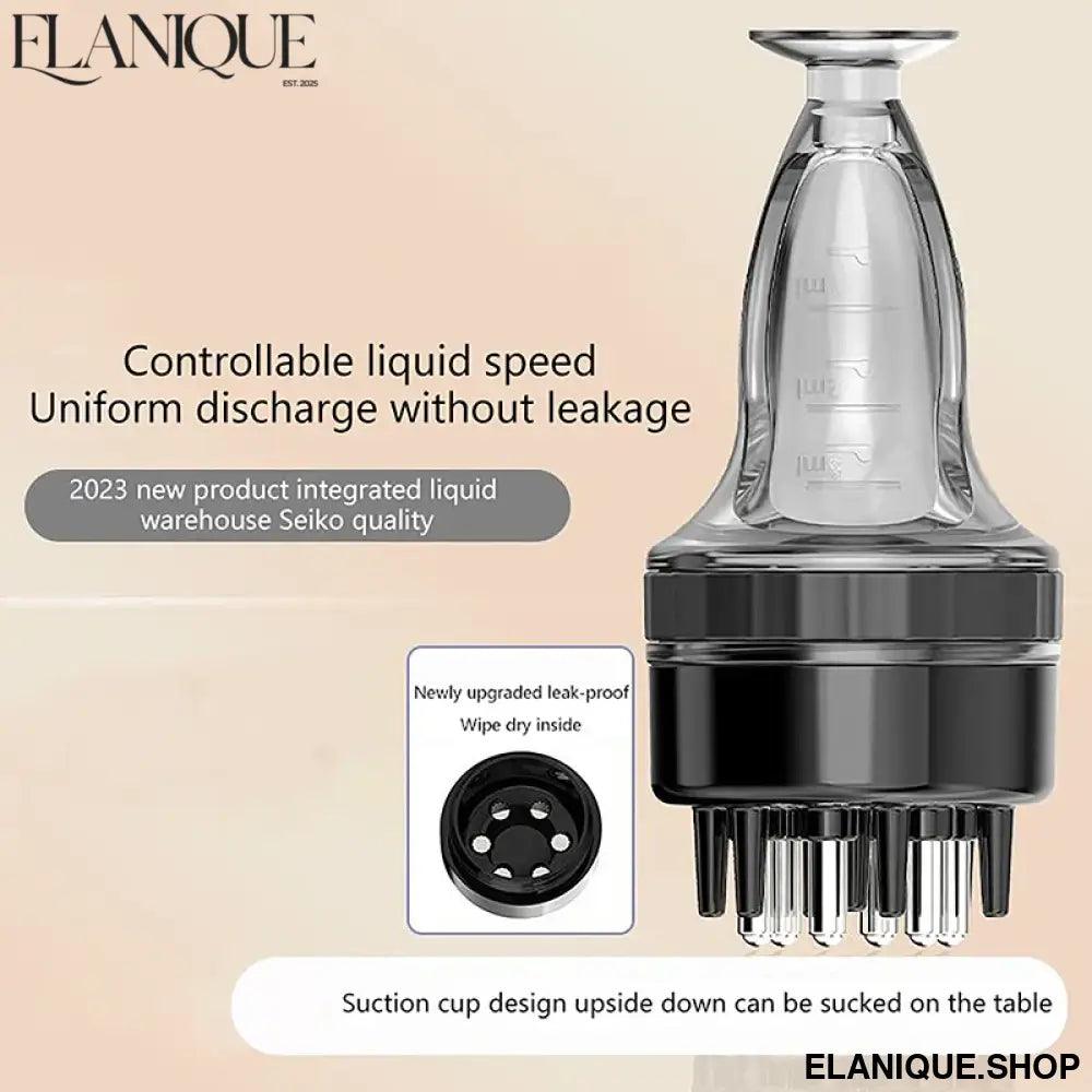 Scalp Applicator Liquid Comb – Essential Oil & Serum Massager for Hair Growth
