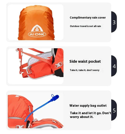 40L Mountain Backpacks Tourist Rucksack Climbing Bag Hiking Backpack Men Sport Molle Trekking Backpack Tactical Bag