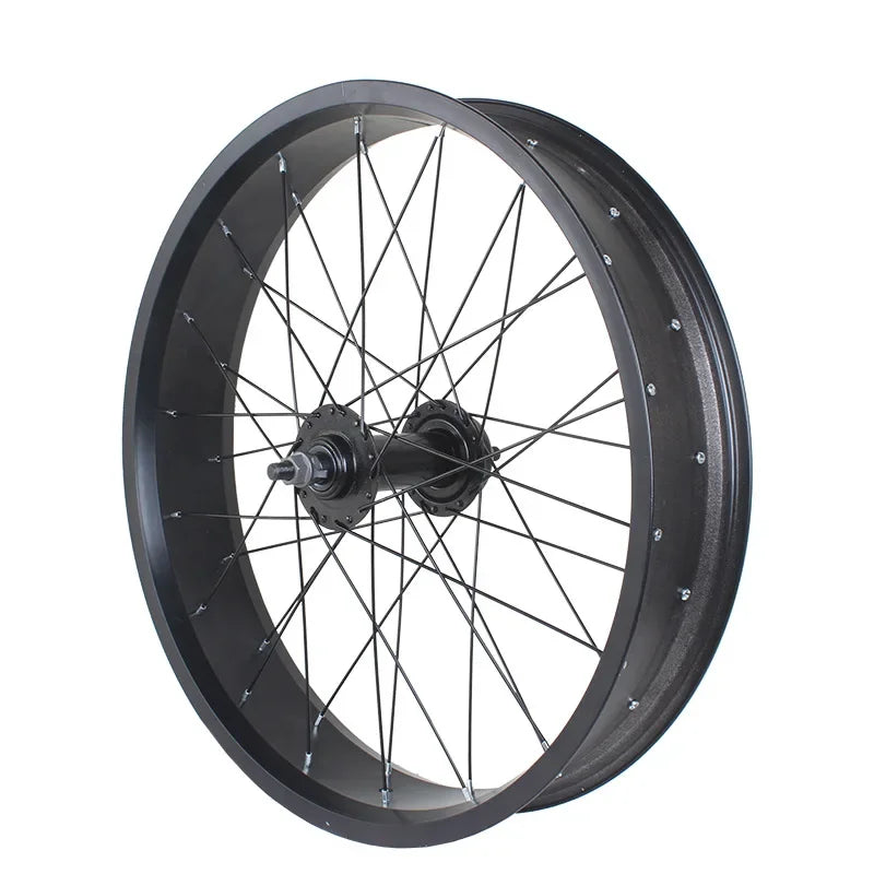 Snowmobile Wheels 20/24/26 4.0/4 Wide Tire Bicycle Front and rear wheels ATV fatbike