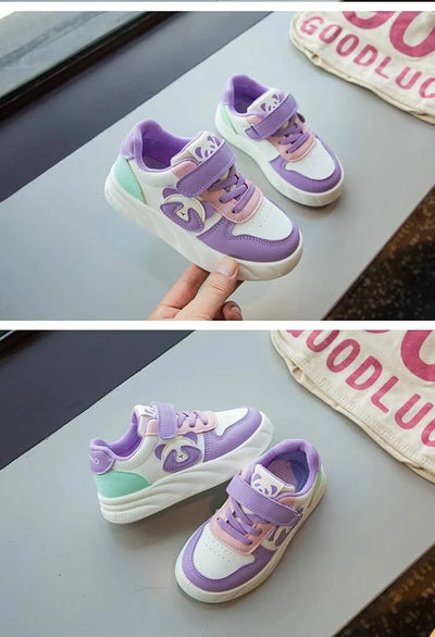 Kids' Sports Shoes Non-Slip Boys Girls Casual Shoes Sneakers Soft Sole 2025 New Children  Running Shoes Cute  Panda Comfortable