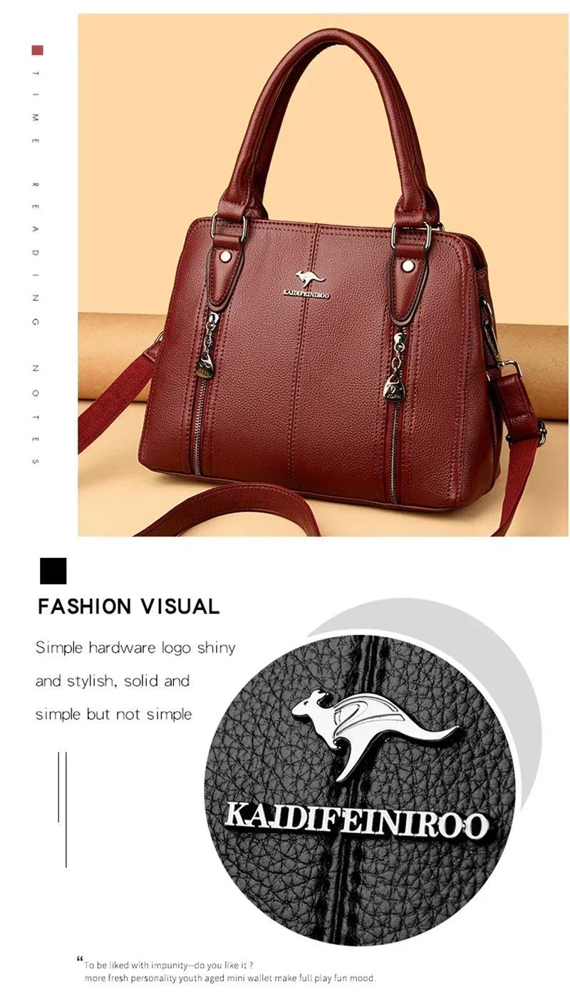 Luxury handbags woman bags designer big shoulder for women’s 2024 trendy large capacity ladies leather hand casual tote